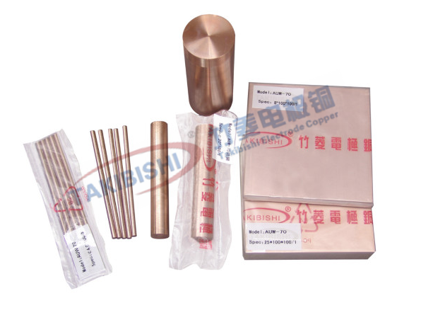 高導(dǎo)電鄔銅，高熔點鎢銅